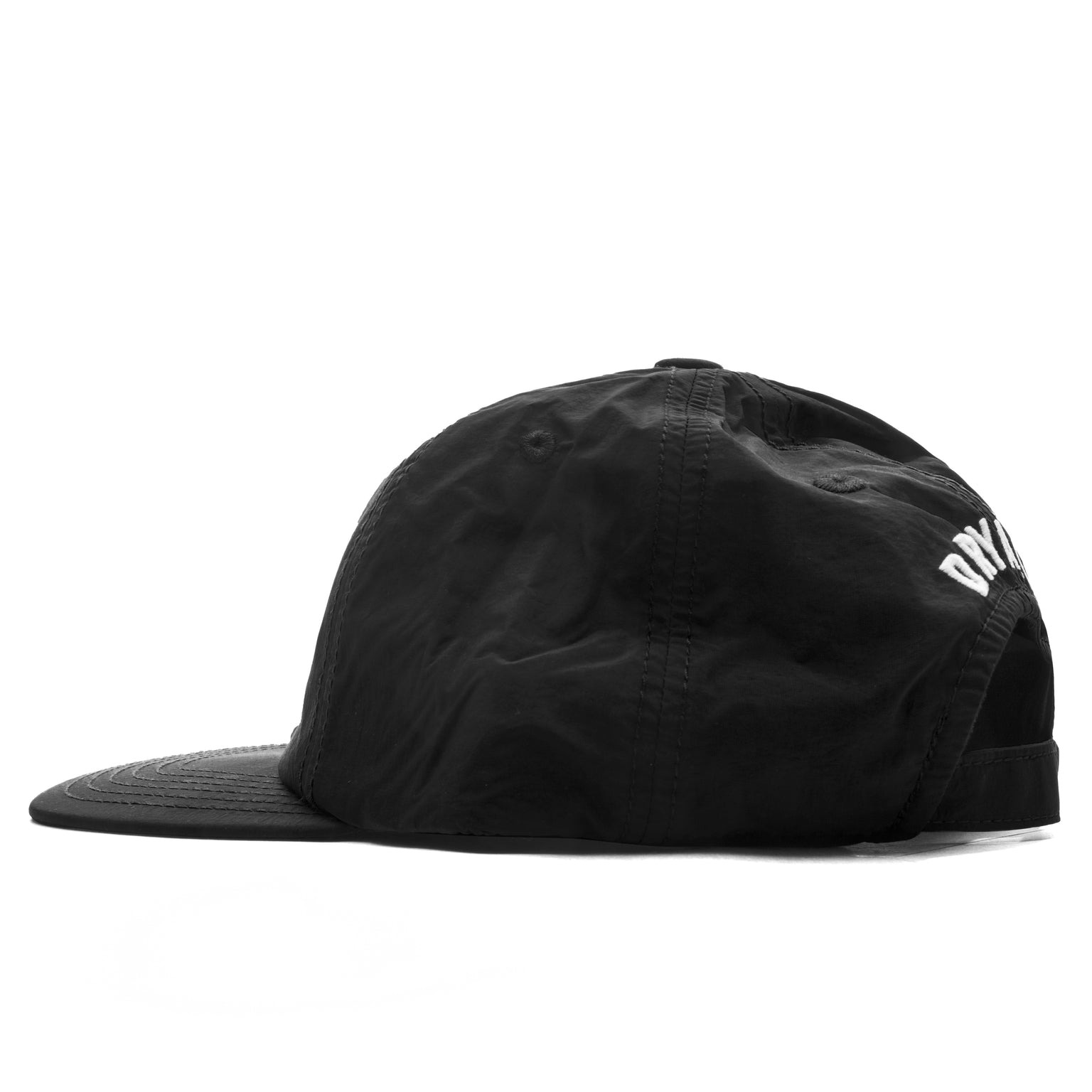 5 PANEL NYLON CAP - BLACK - 4