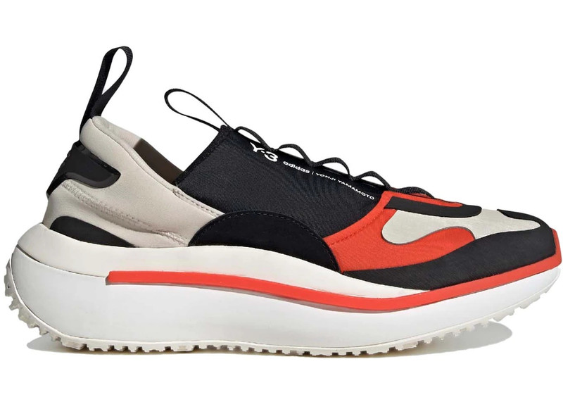adidas Y-3 Qisan Cozy Black Bliss Red - 1