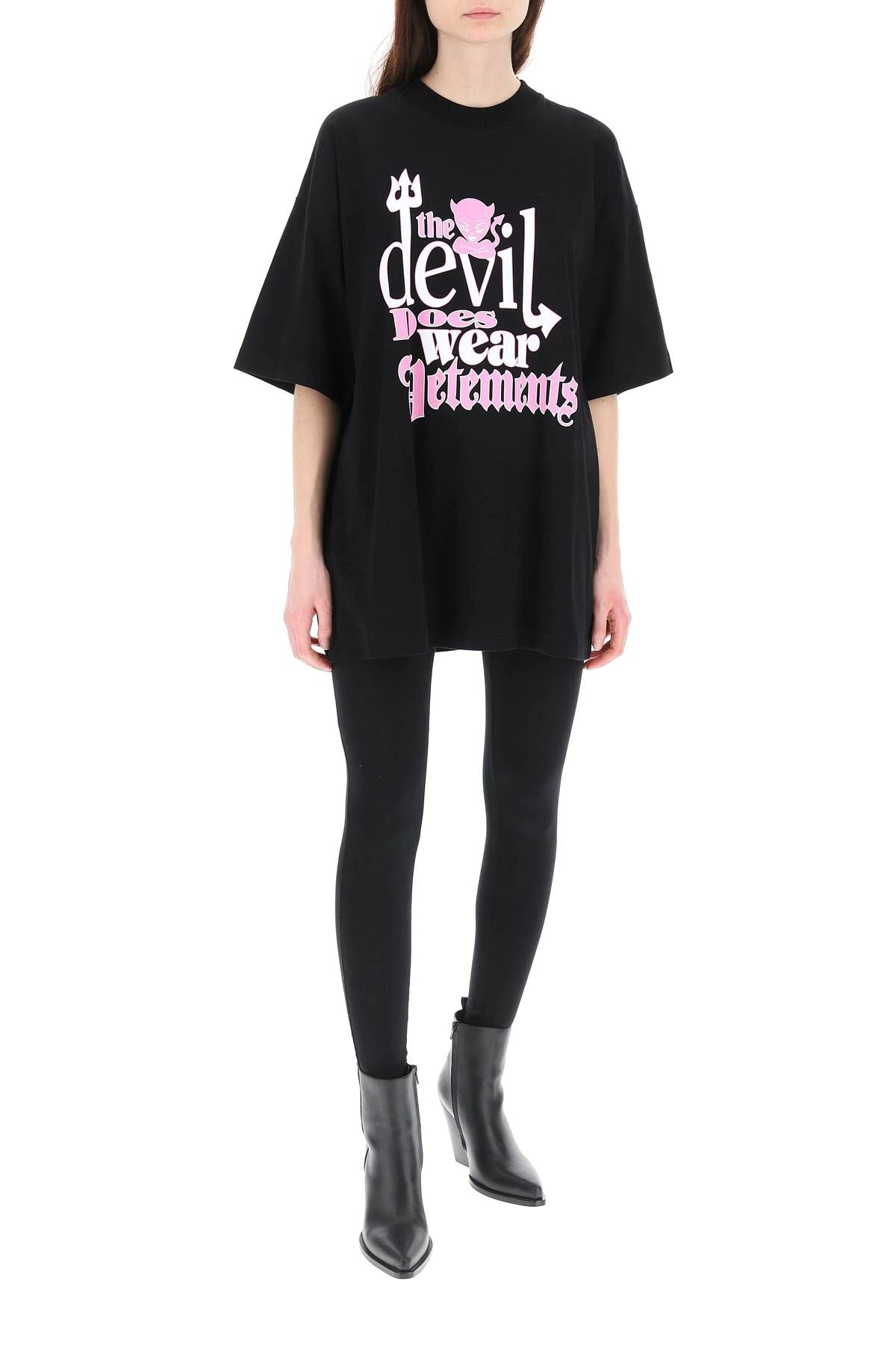 'DEVIL DOES WEAR VETEMENTS' T-SHIRT - 2