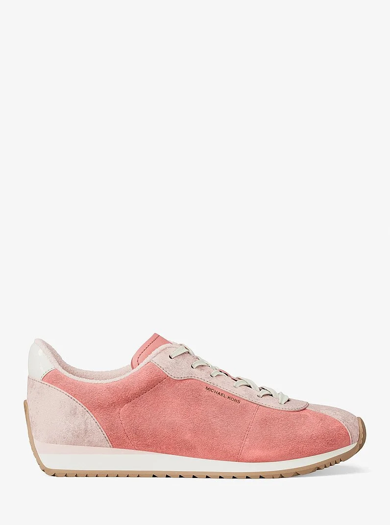Rhodes Color-Block Suede Trainer - 1