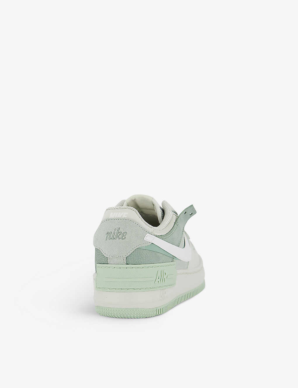 Air Force 1 Shadow leather low-top trainers - 4