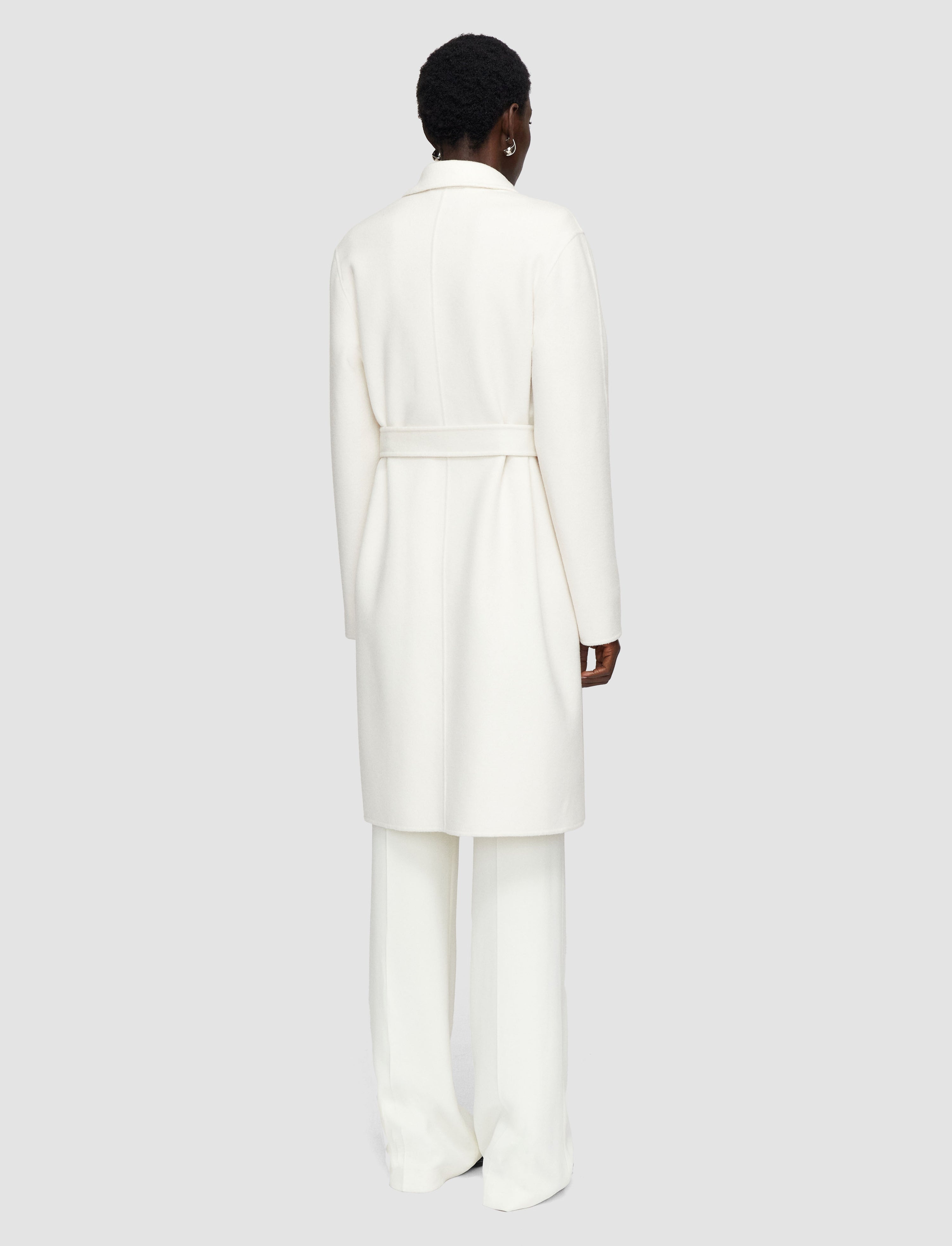 Double Face Cashmere Cenda Long Coat - 4