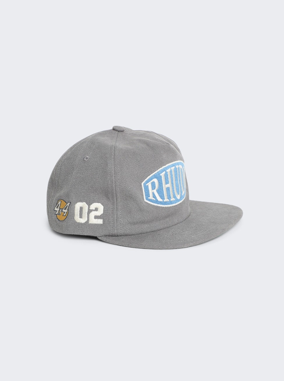 Rally Washed Canvas Hat Elephant Grey - 5