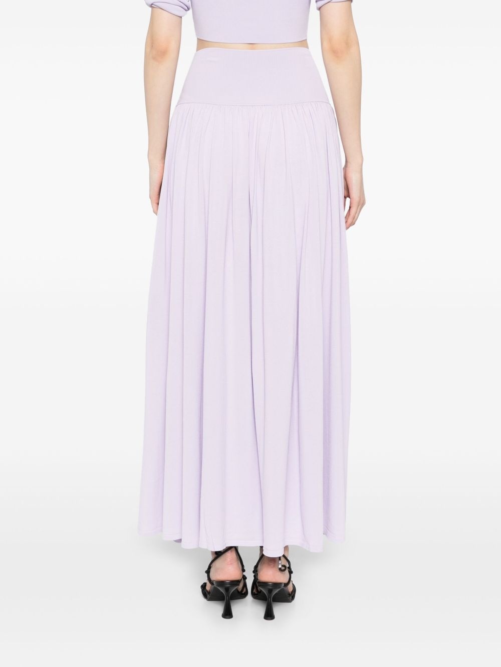 illuminate gathered skirt - 4
