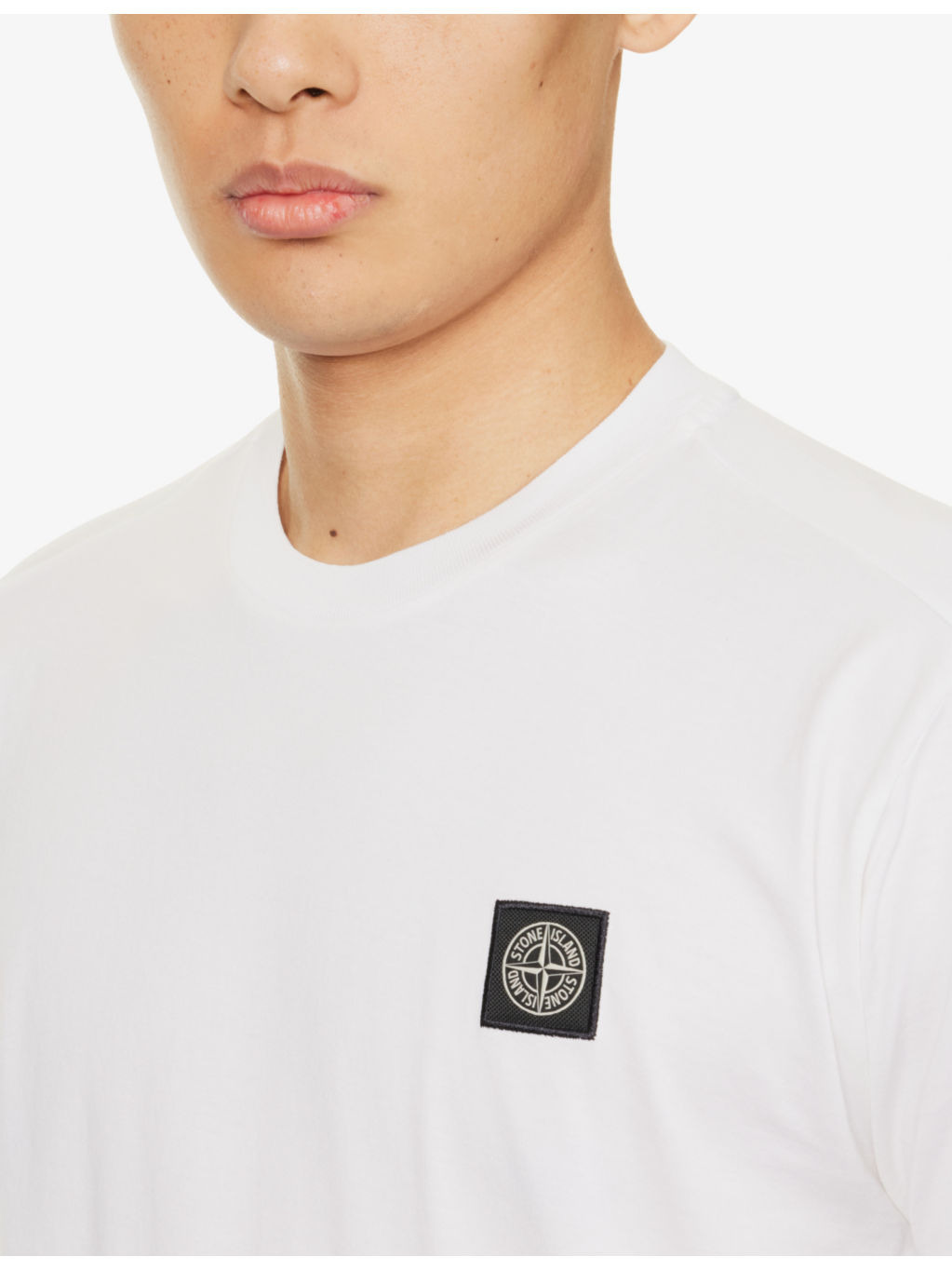 Logo-patch regular-fit cotton-jersey T-shirt - 5