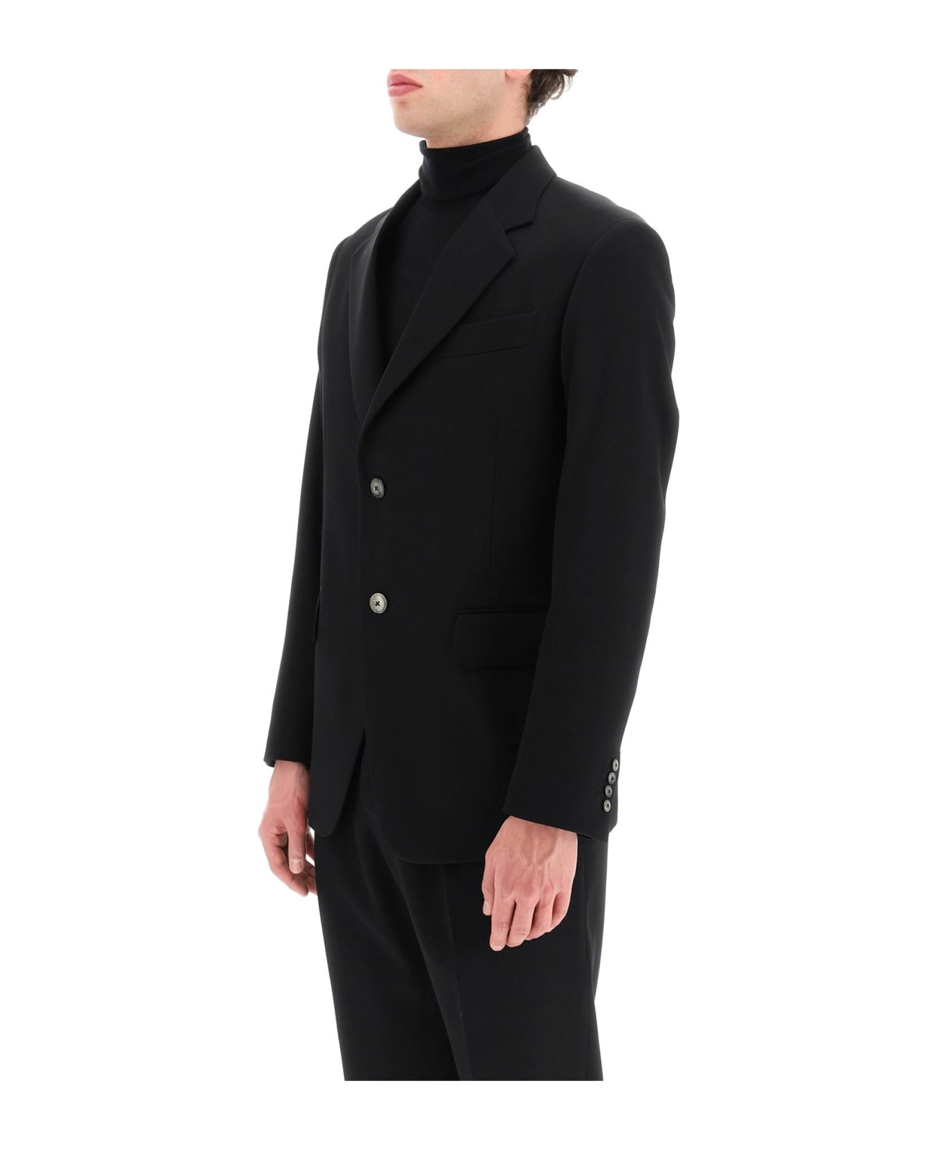 【関税込み】lanvin Wool single breast blazer jacket Lanvin Wool Single Breast Blazer Jacket | italist | REVERSIBLE