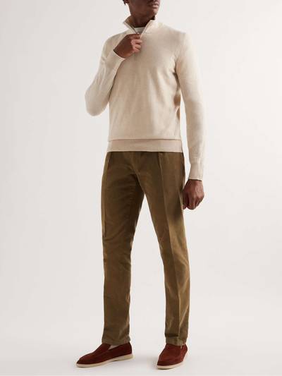 Loro Piana Slim-Fit Cashmere Half-Zip Sweater outlook