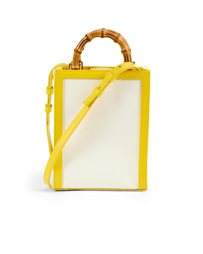 CASABLANCA Jour Dange Canvas Mini Tote Bag | Casablanca Paris outlook