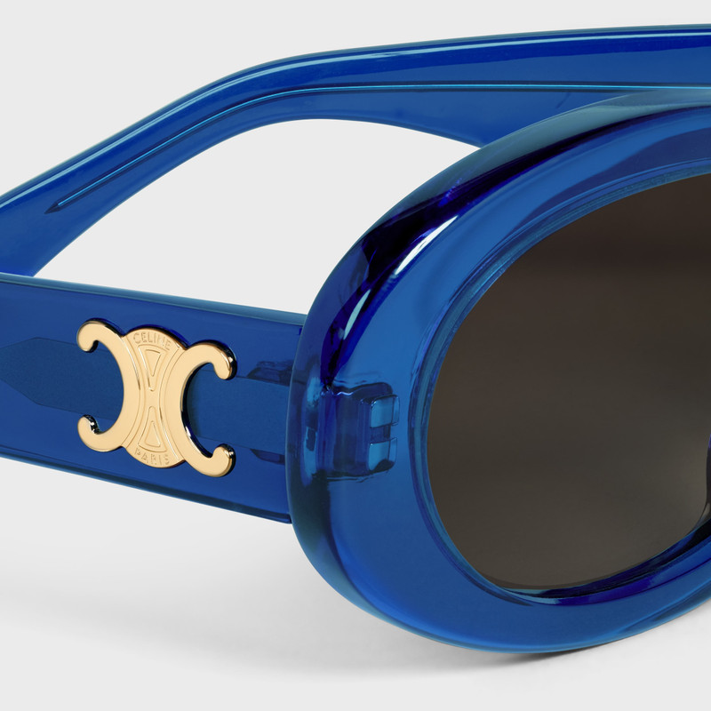 CELINE CL40194U Triomphe 01 sunglasses in Acetate outlook