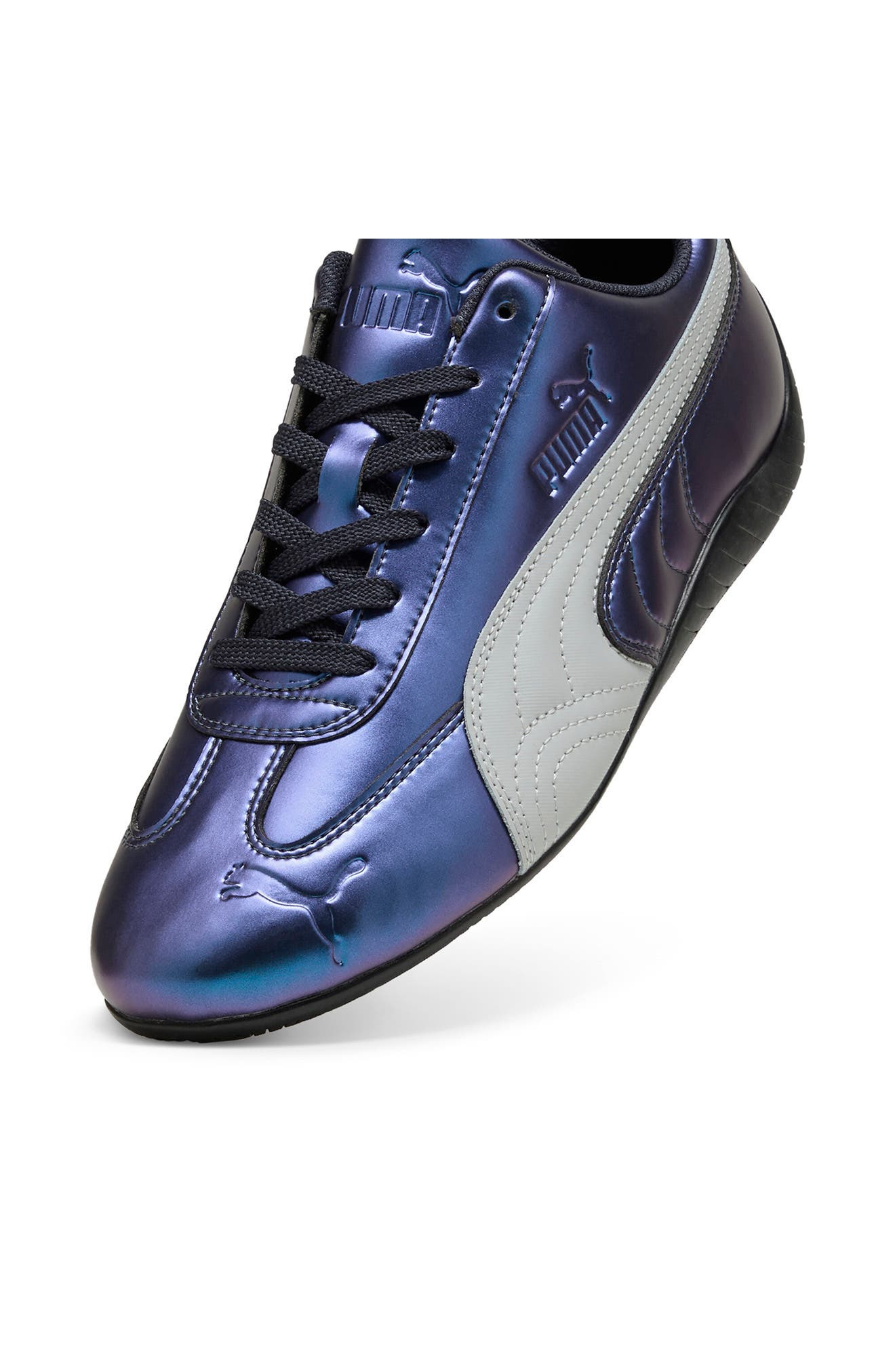 PUMA Speedcat Y2K Sneaker in New Navy/Cool Light Gray at Nordstrom - 6