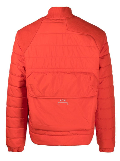 A-COLD-WALL* zip-pocket padded jacket outlook