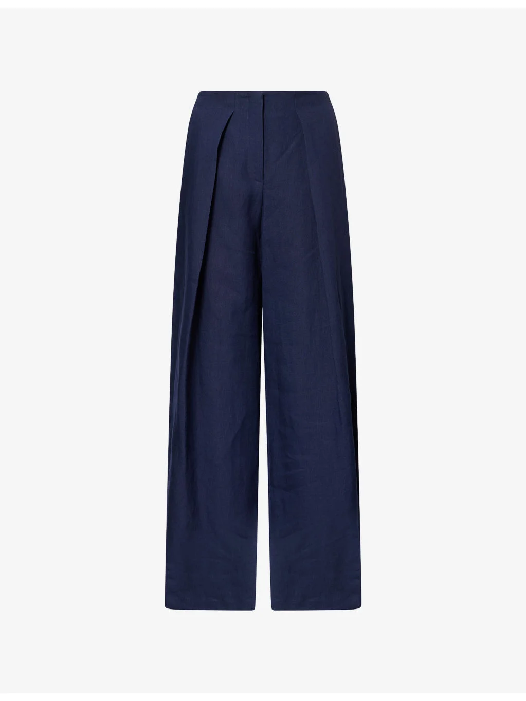 Demie Pleated Linen Trousers - 1