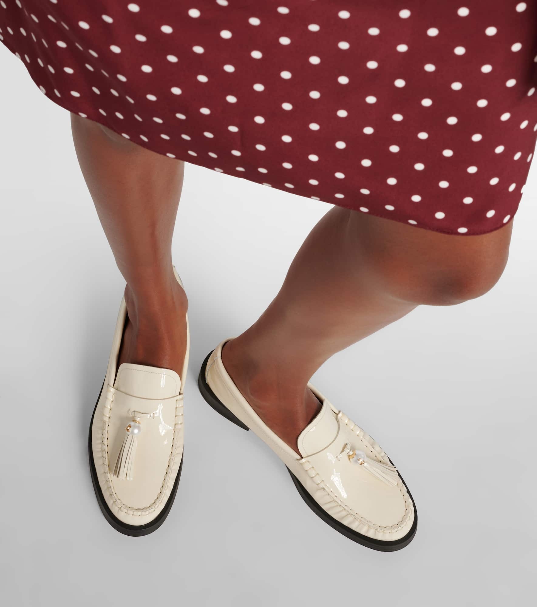 Addie leather loafers - 4