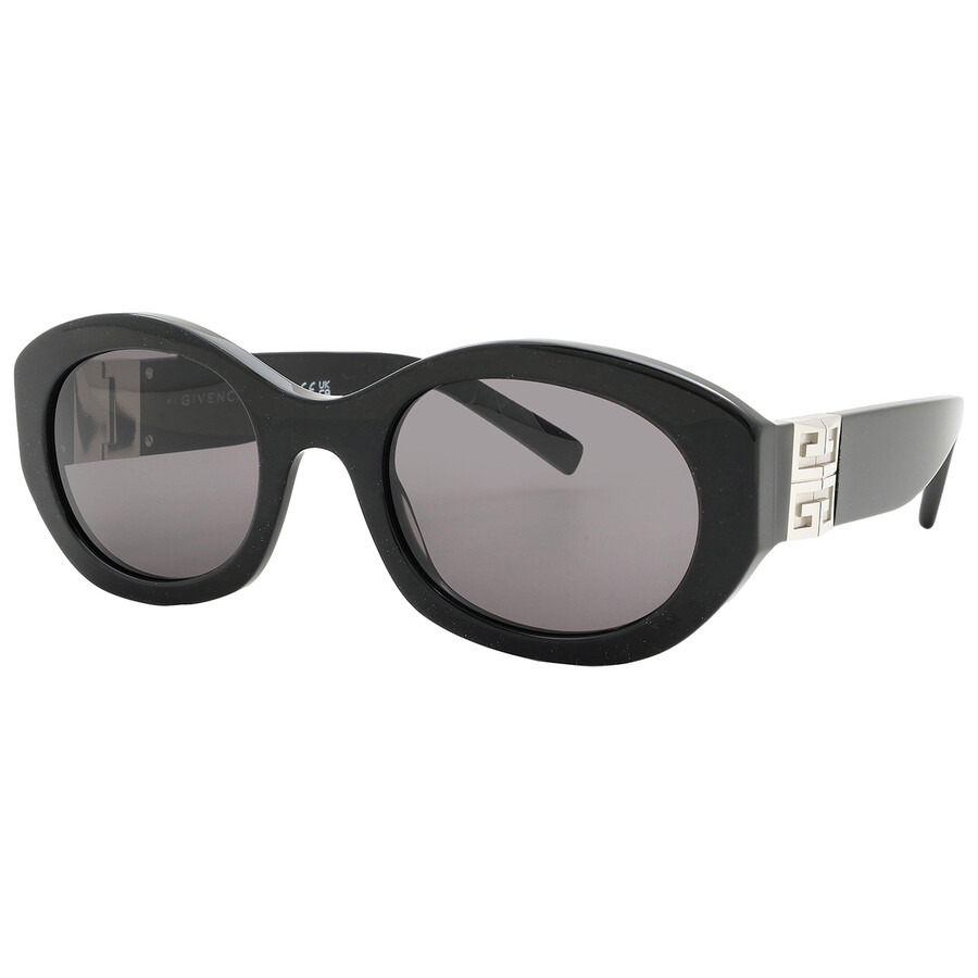 Givenchy Smoke Oval Ladies Sunglasses GV40091I 05A 52 - 3