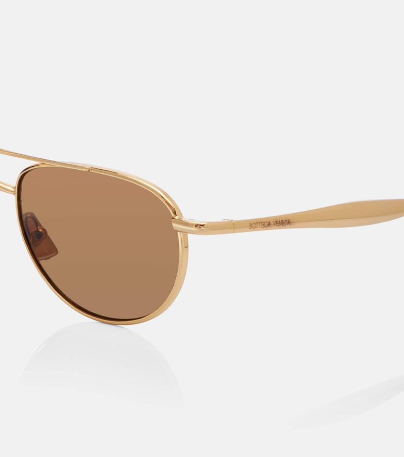 Bottega Veneta Fin aviator sunglasses outlook