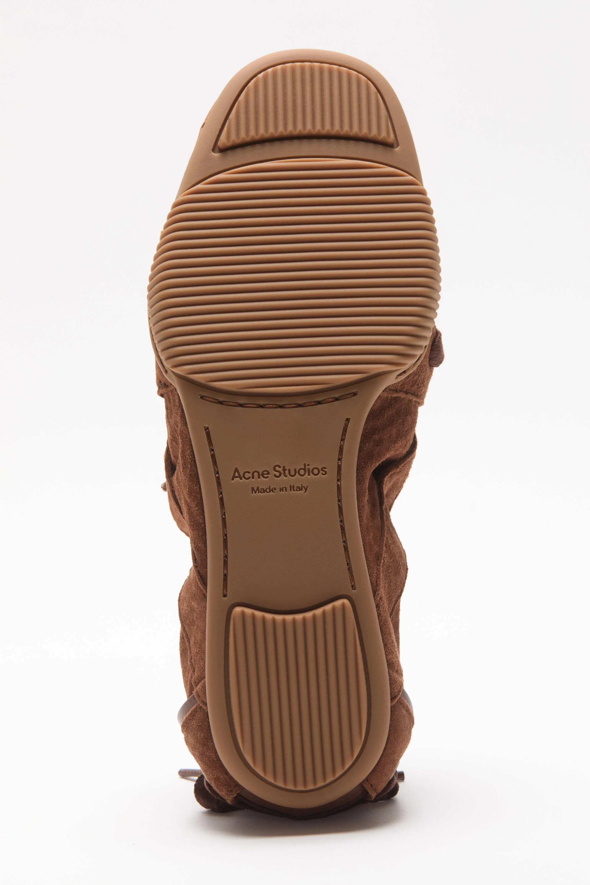 Lace-up Shoes - Brown - 5