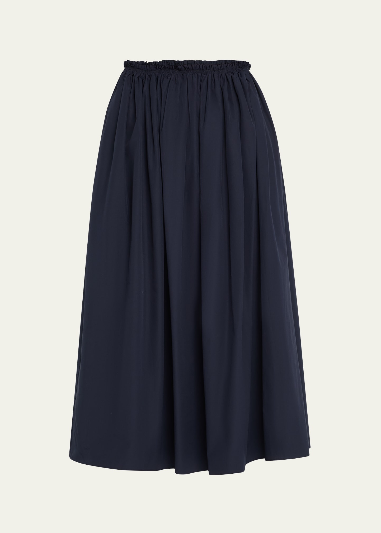 Chiara Gathered Midi Skirt - 1