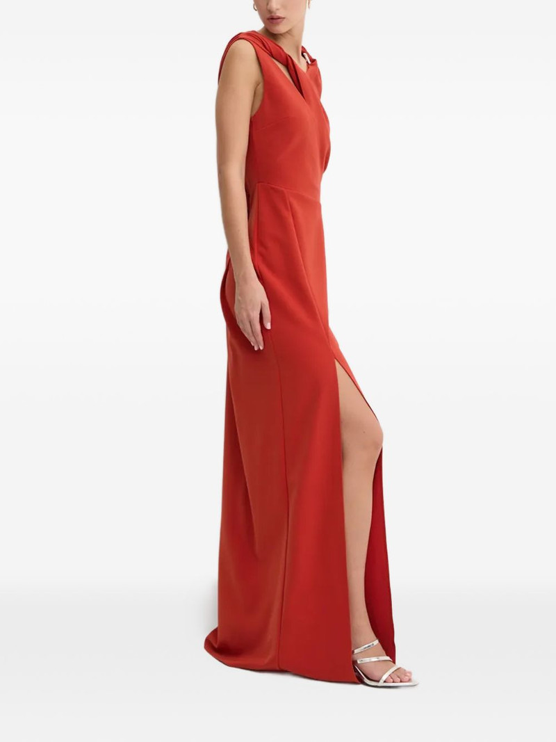 STINE GOYA cut-out ring-detail maxi dress outlook