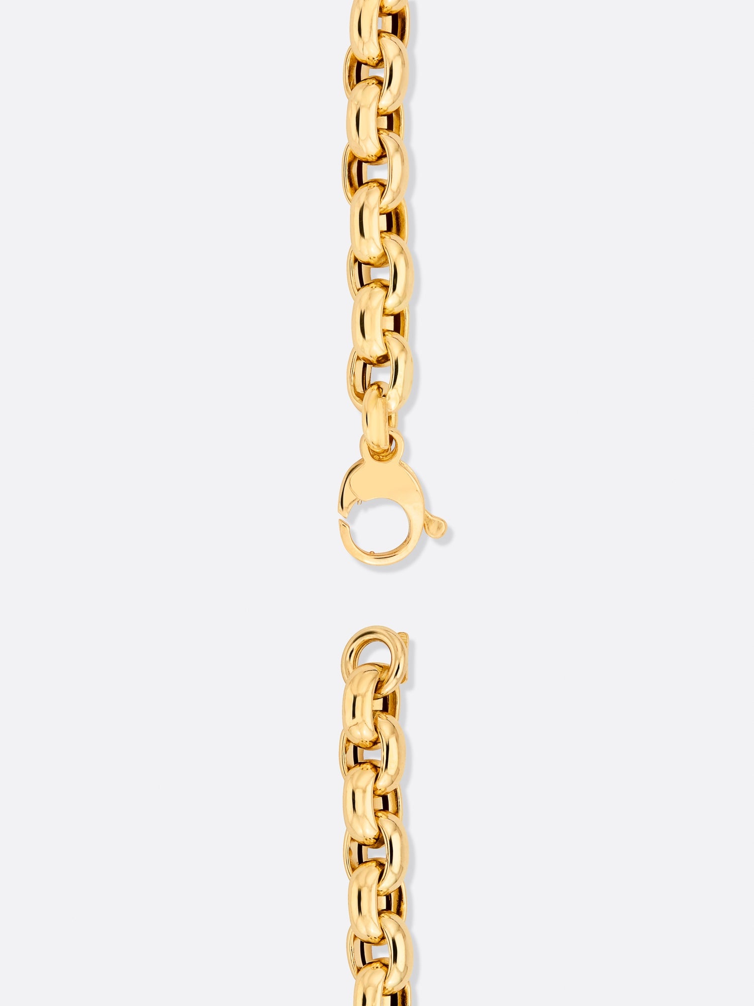 Icons Yellow Gold Rolo Link Bracelet - 5