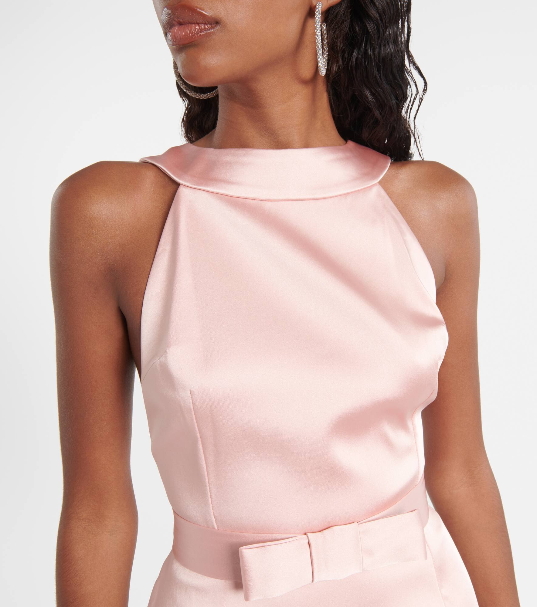 Delphine satin minidress - 4