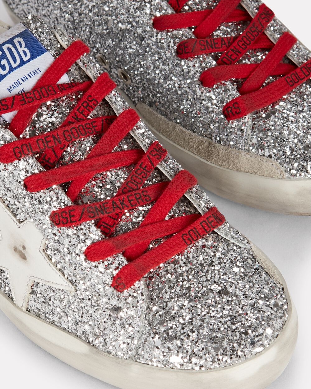 Superstar Glitter Low-Top Sneakers - 4