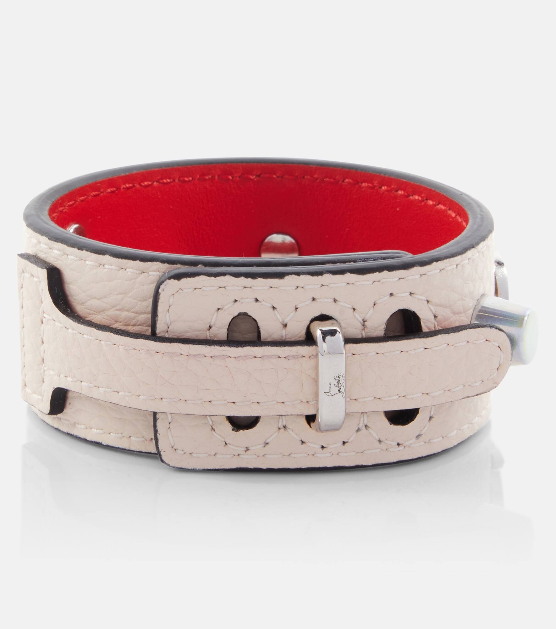 Paloma embellished leather bracelet - 2