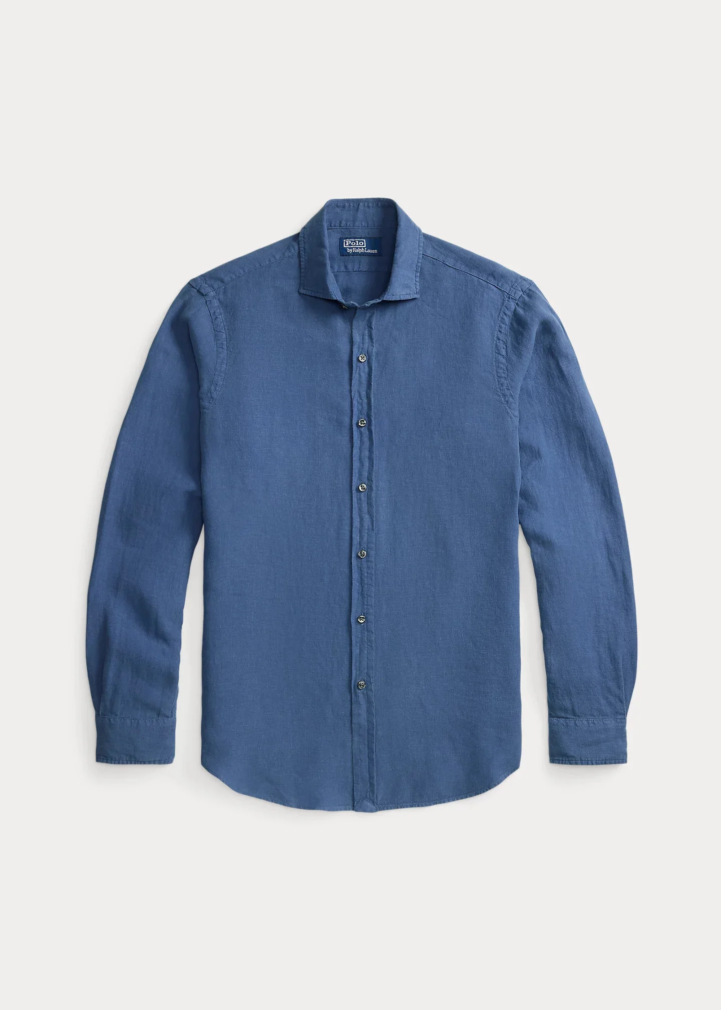 Classic Fit Slub Linen Shirt - 1