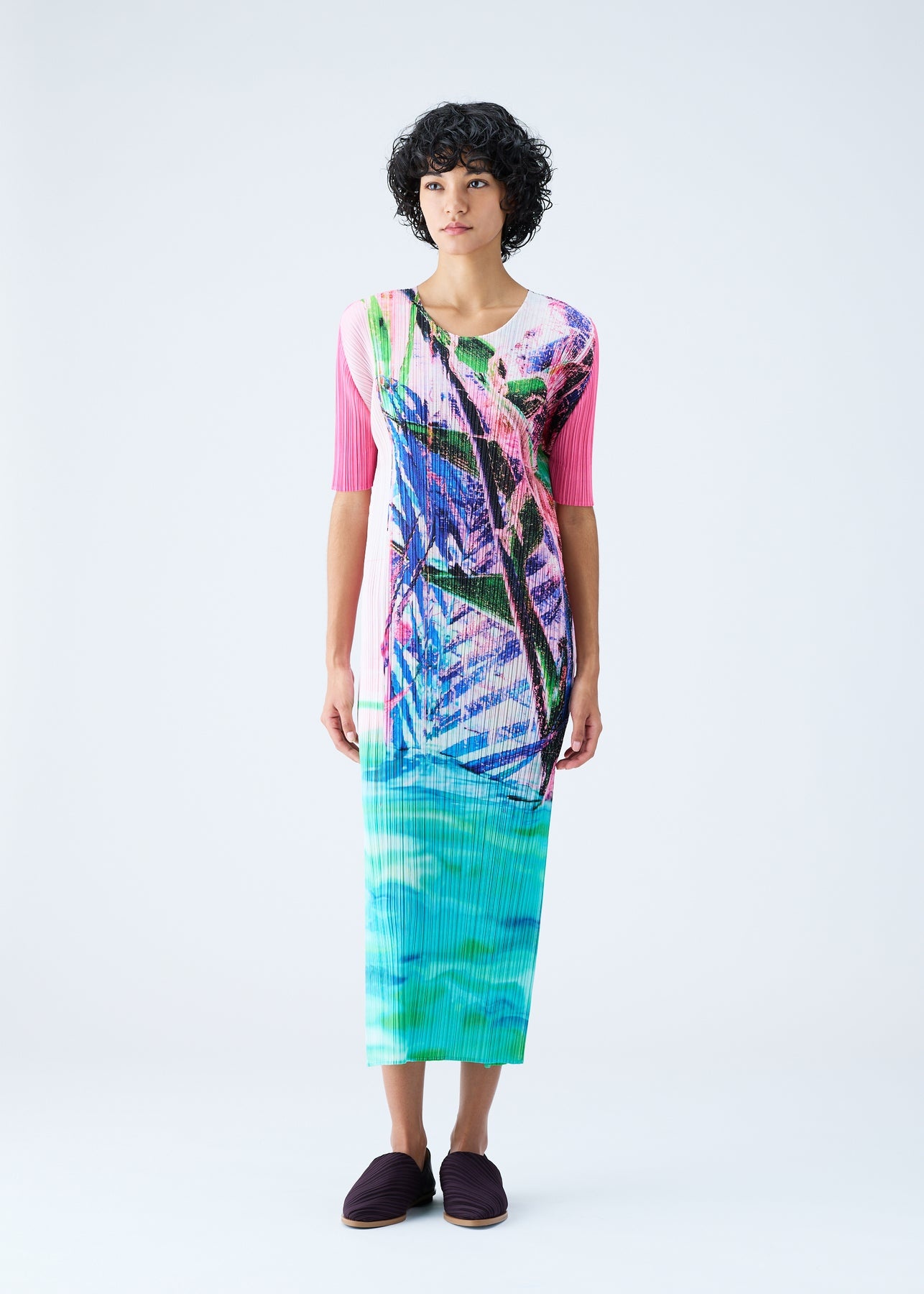 TROPICAL WINTER DRESS - 2