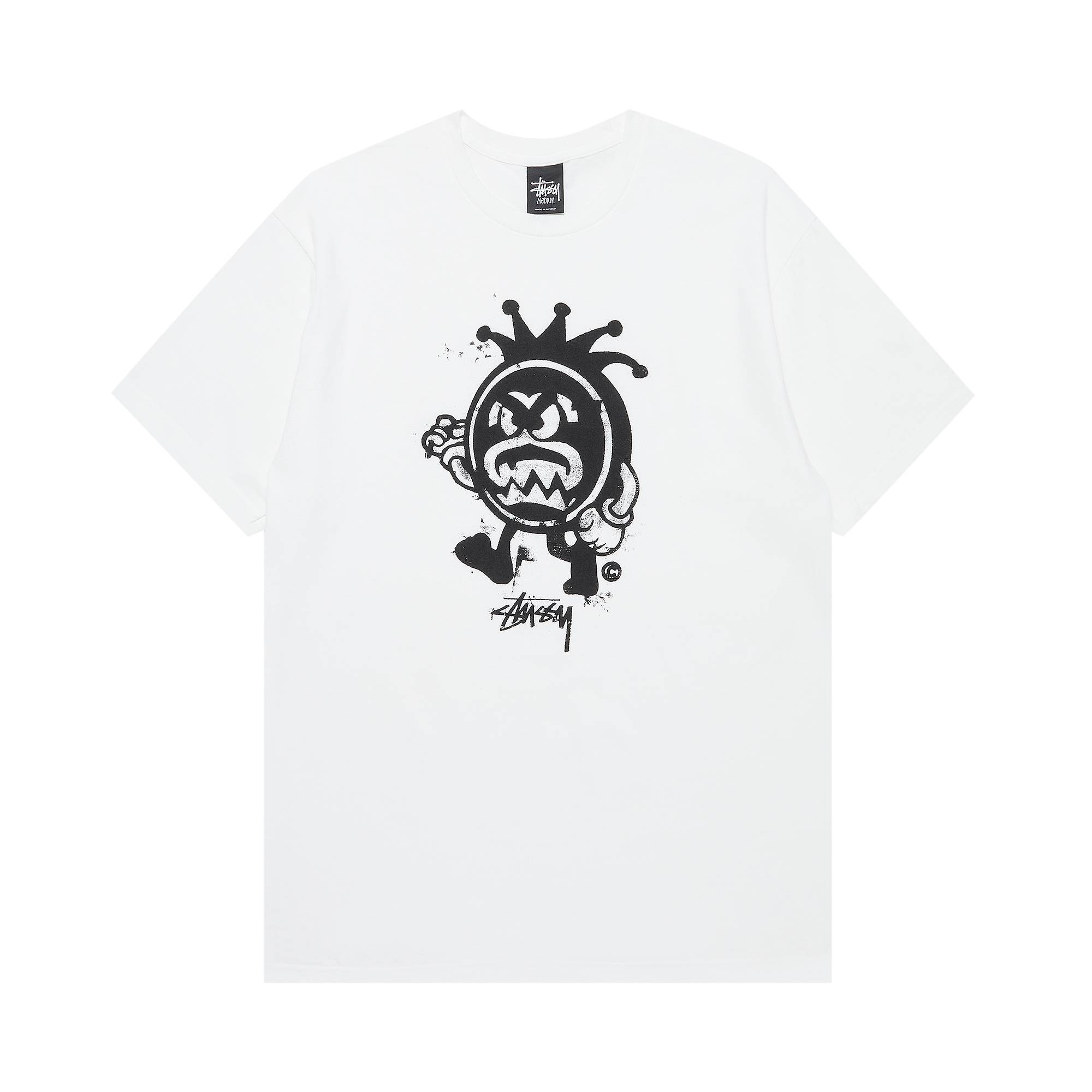 Stussy Link Man Tee 'White' - 1