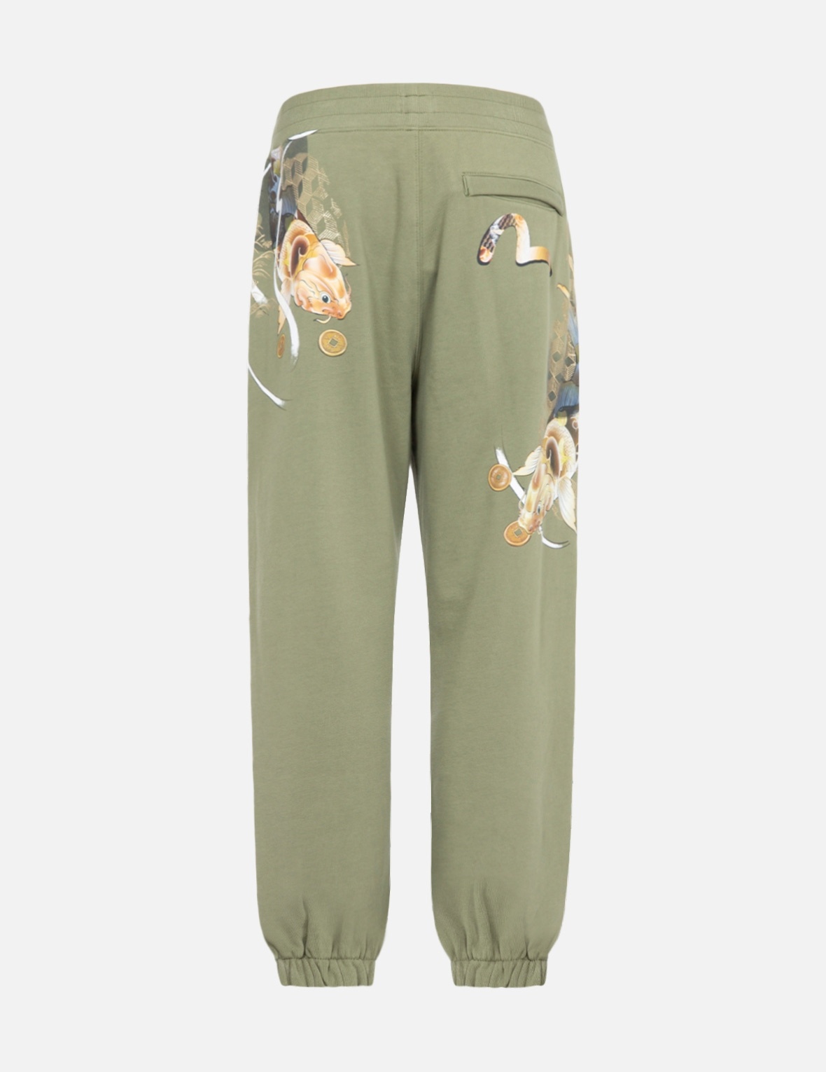 TATTOO KOI PRINT SWEATPANTS - 2