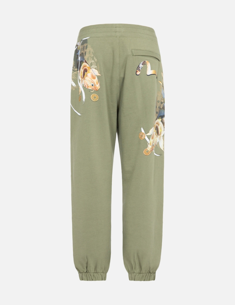 EVISU TATTOO KOI PRINT SWEATPANTS outlook