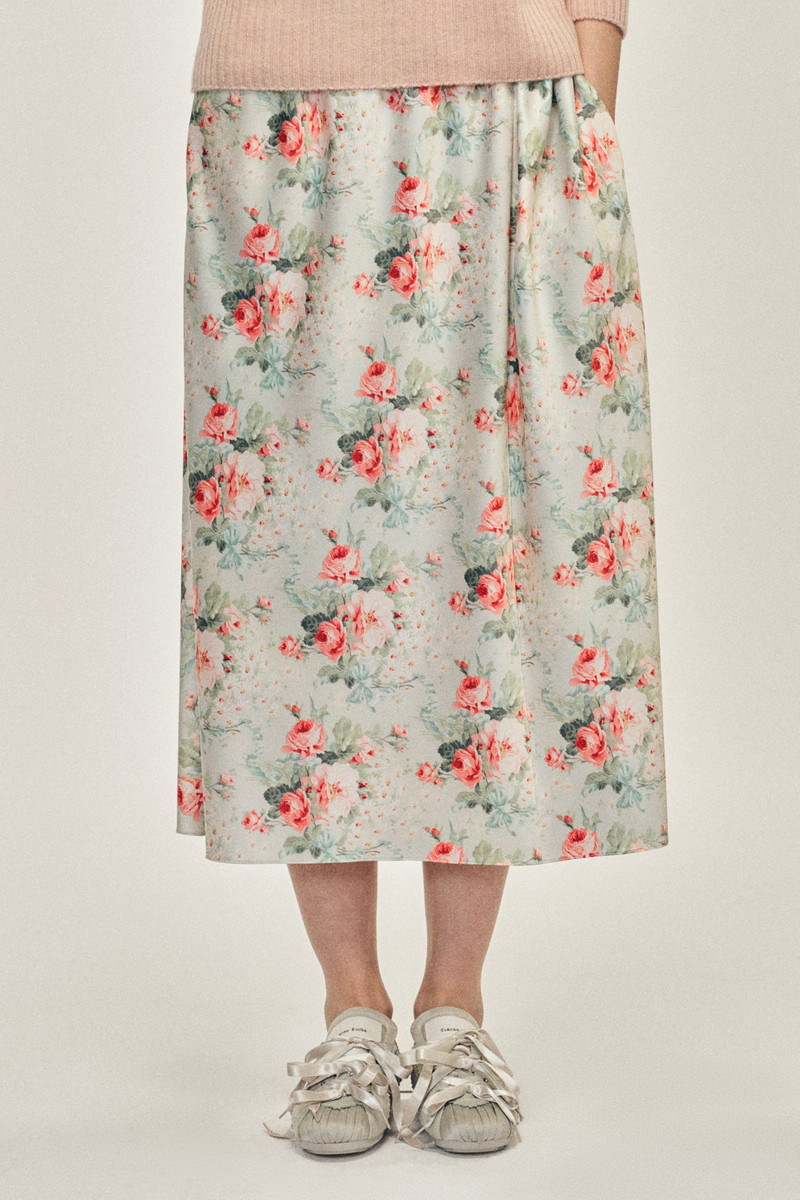 Single Hip Detail Easy Skirt 4