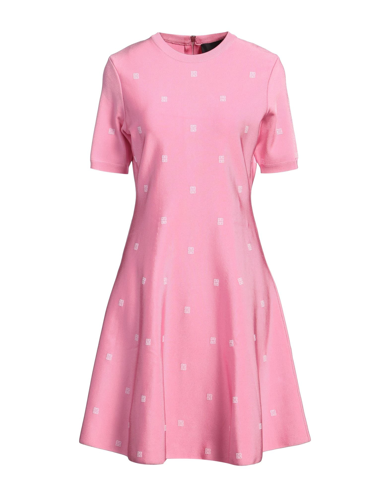 Pink Women's Short Dress - 1