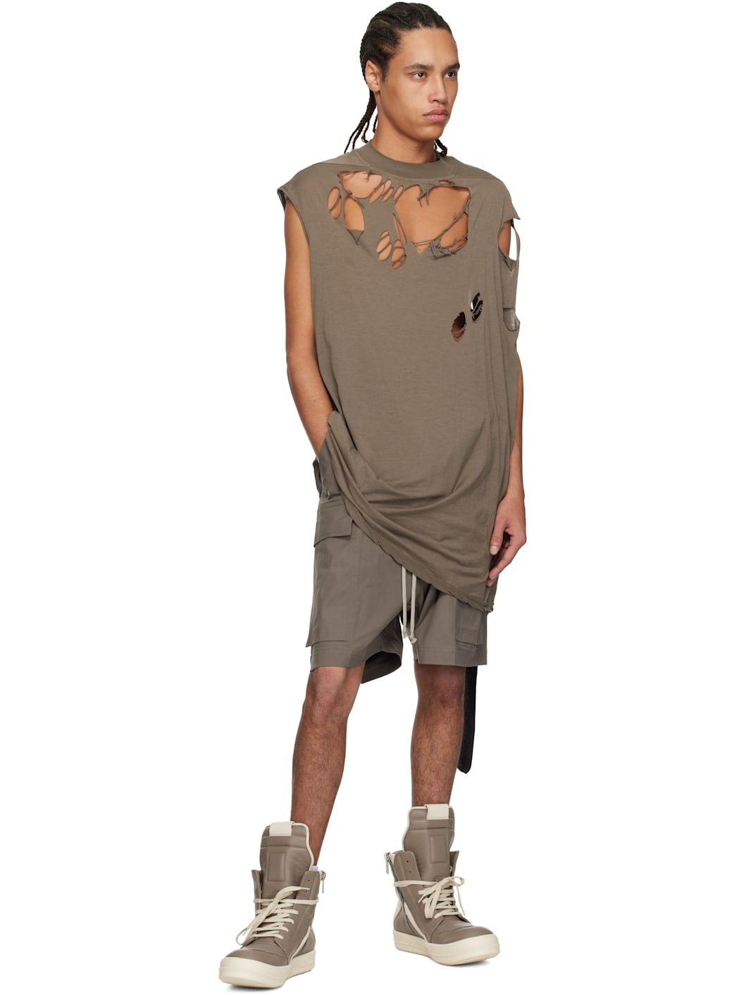 Gray Hollywood Tarp T-shirt - 4