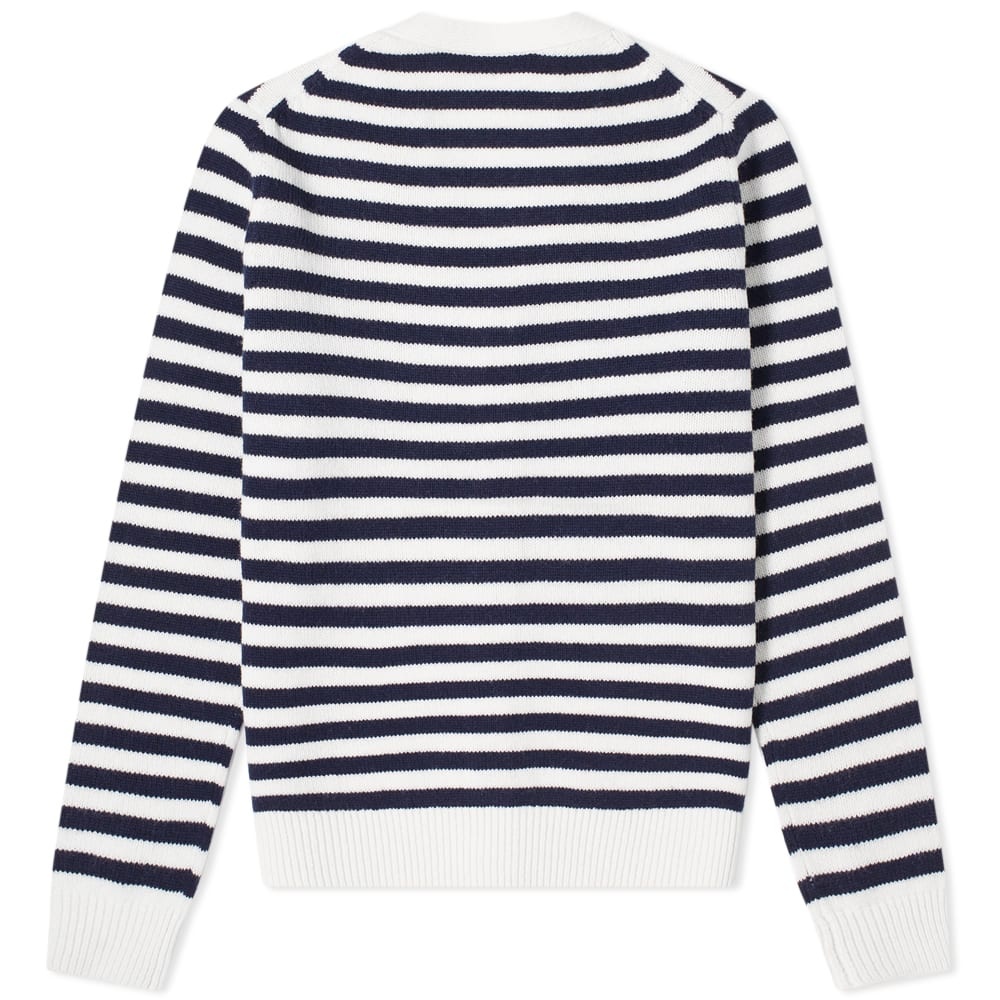 Acne Studios Keve Stripe Face Cardigan - 2