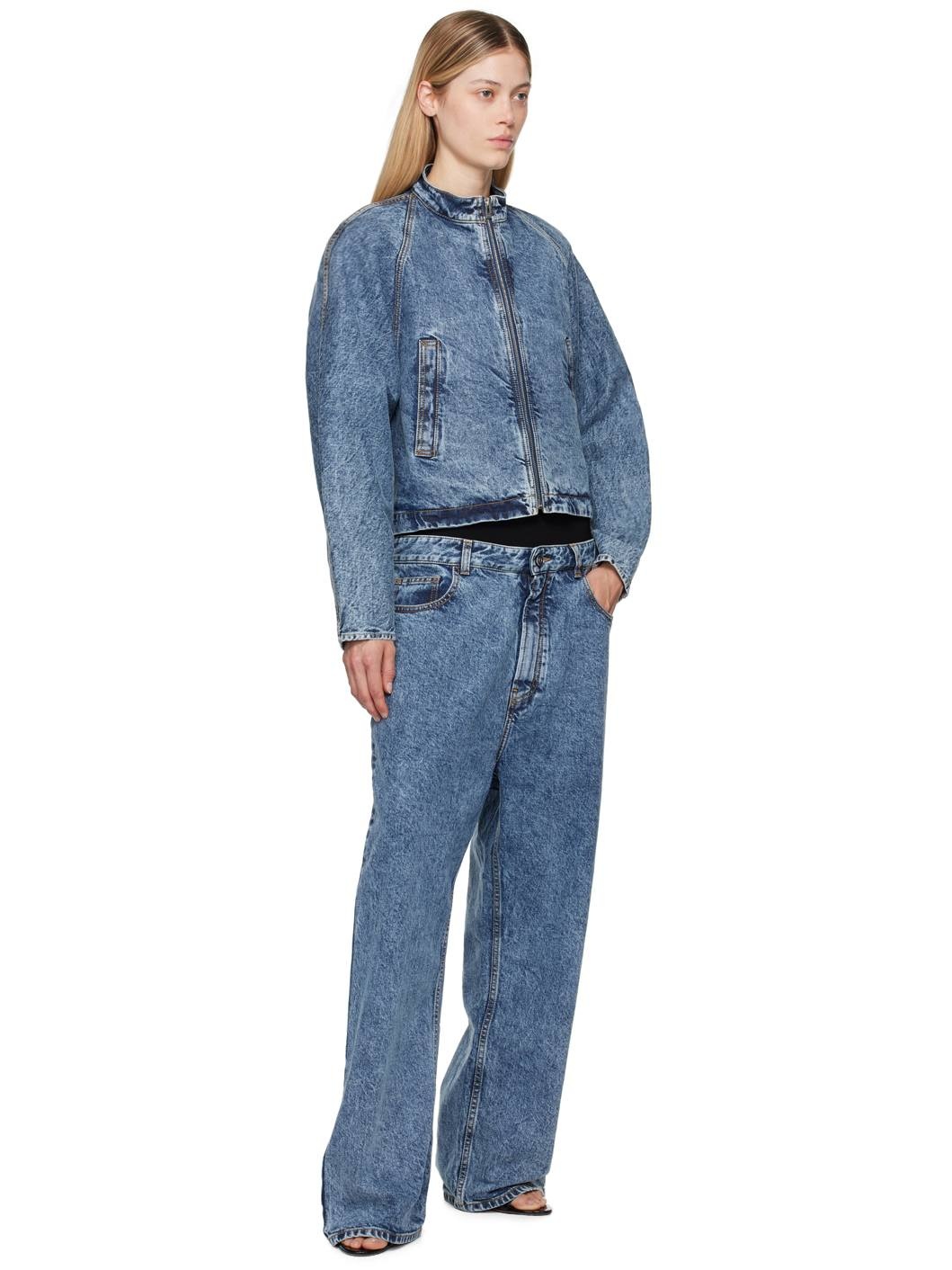 Blue Racing Denim Jacket - 4