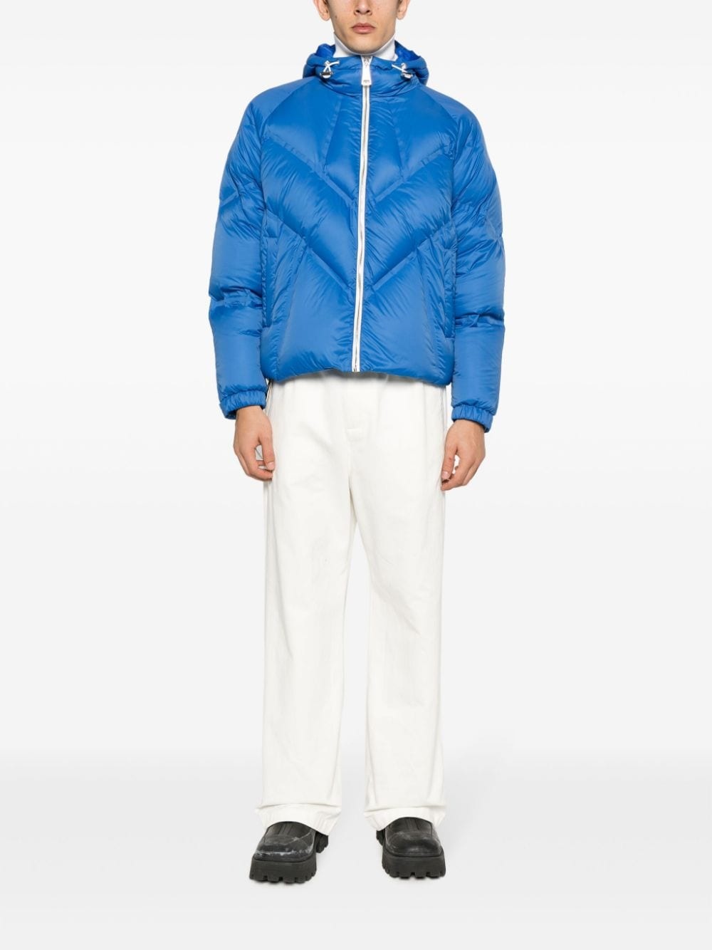 quilted hooded jacket - 2