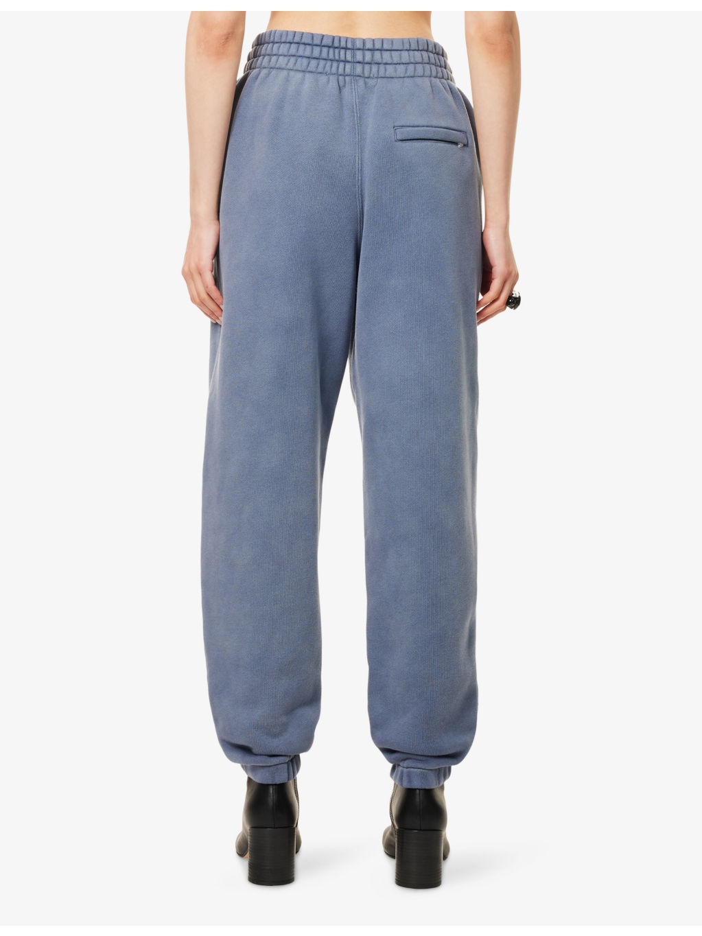 Terry Classic Logo-Embroidered Cotton-Blend Jogging Bottoms - 4