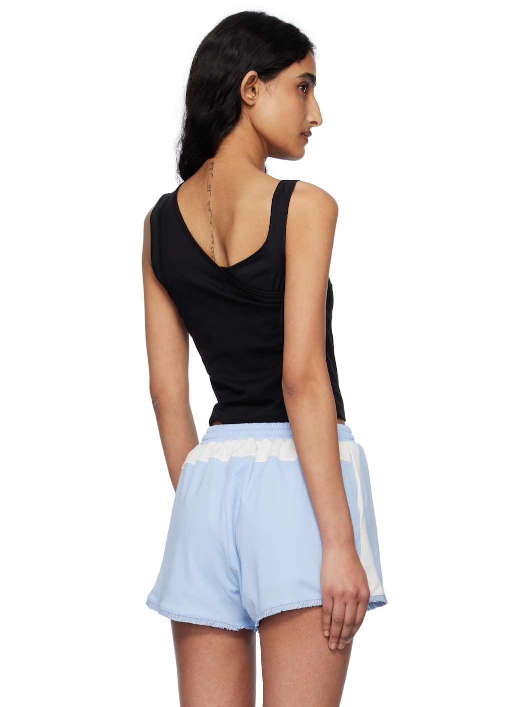 Black Layered Tank Top - 3