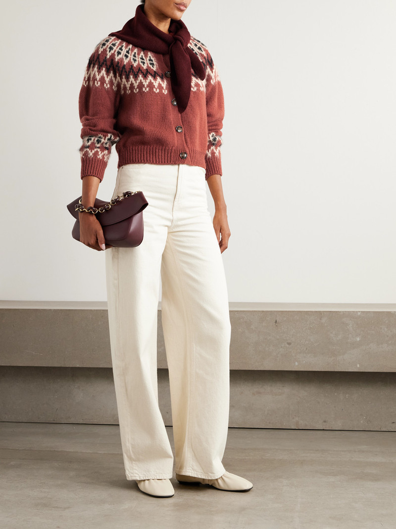 DÔEN Clarke Fair Isle Wool-blend Cardigan outlook