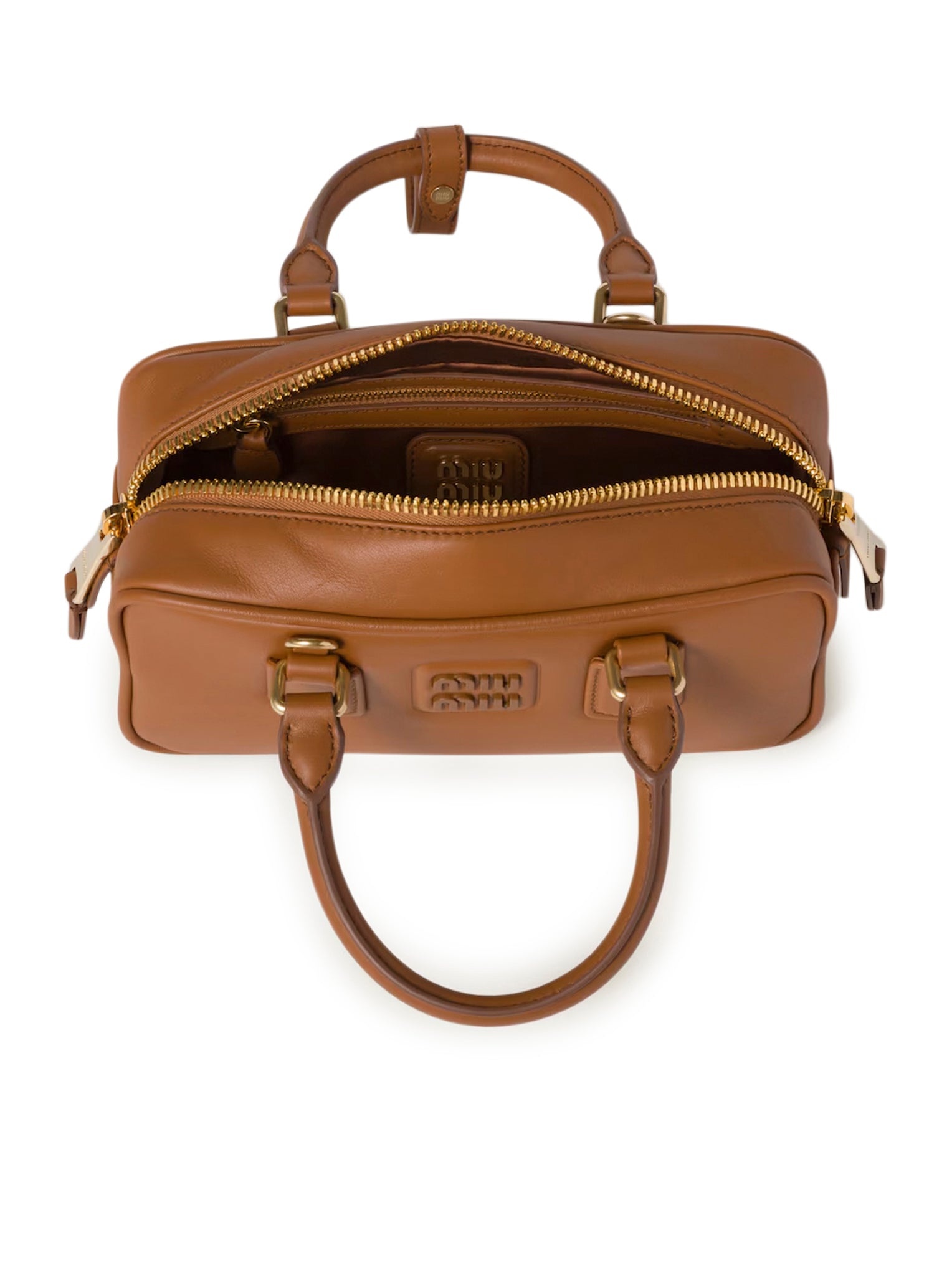ARCADIE SMOOTH LEATHER BAG - 4