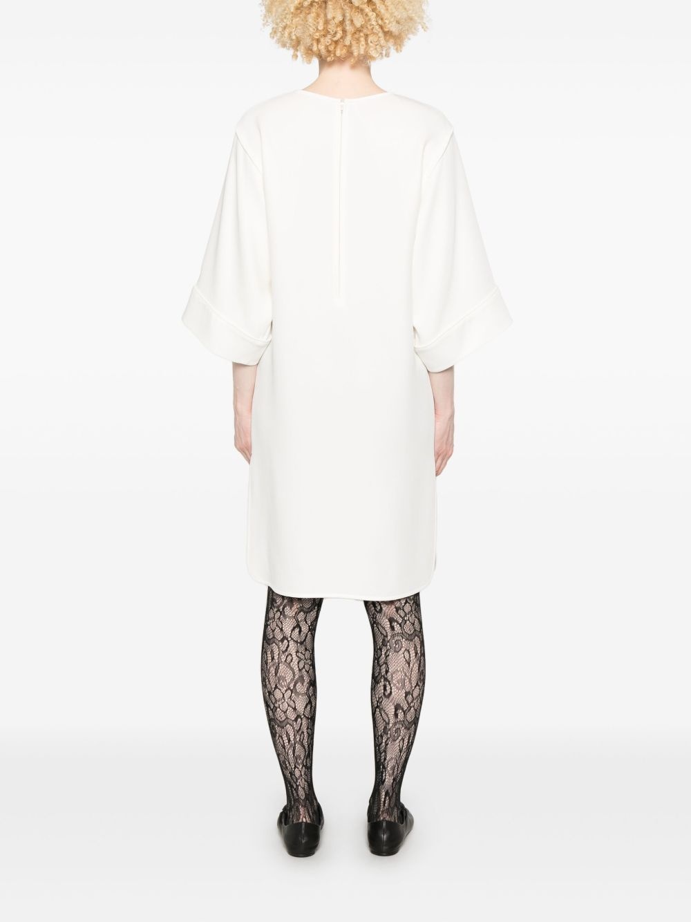 silk mini dress - 4