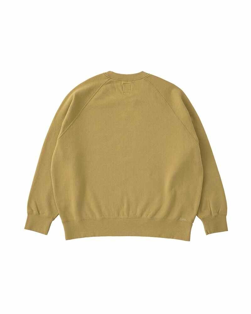 AMPLUS CREW L/S W (C/WS) MUSTARD - 2