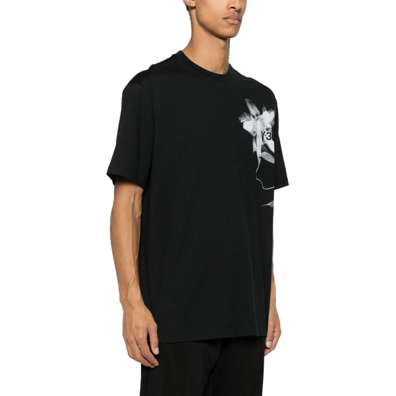 adidas Y-3 Graphic T-shirt 'Black' IN4353 - 3