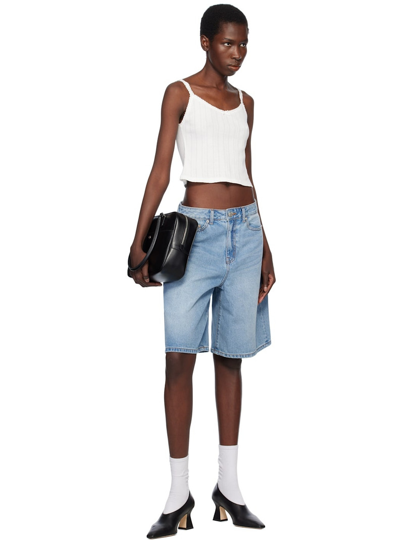 Dunst White Pointelle Sleeveless Camisole outlook