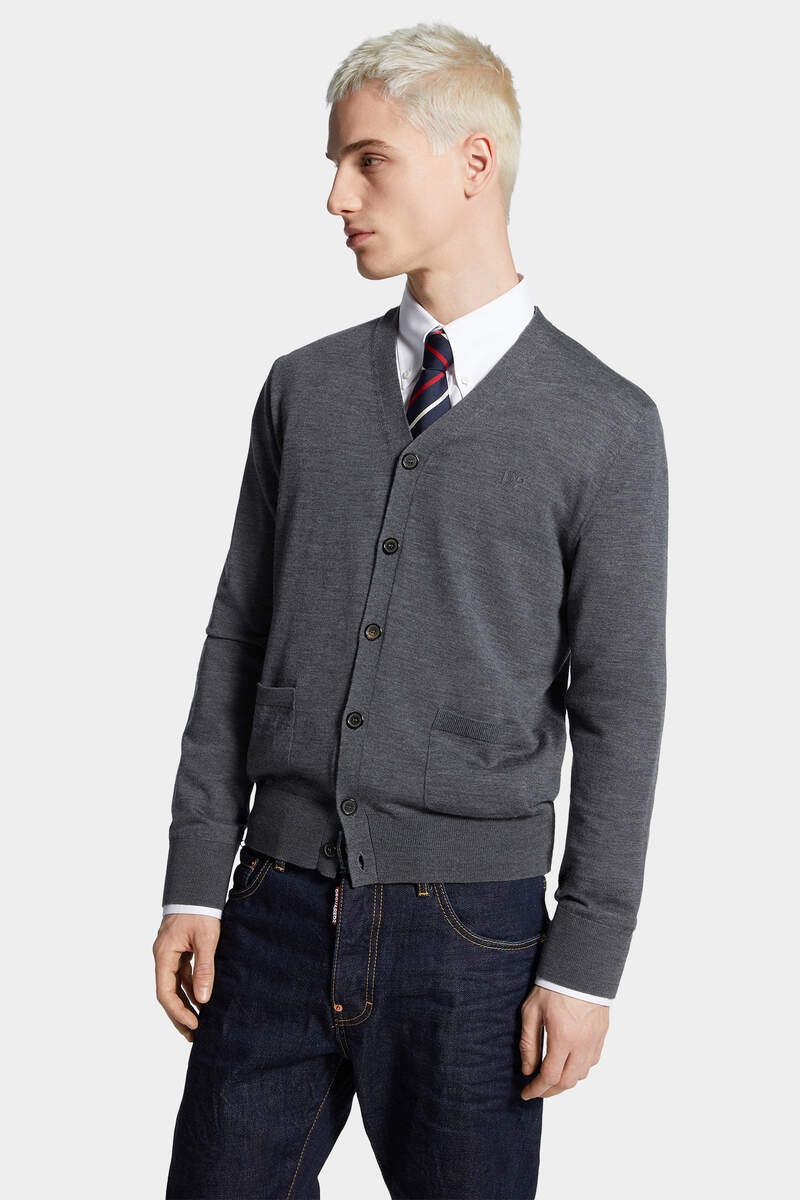D2 WOOL CARDIGAN - 3