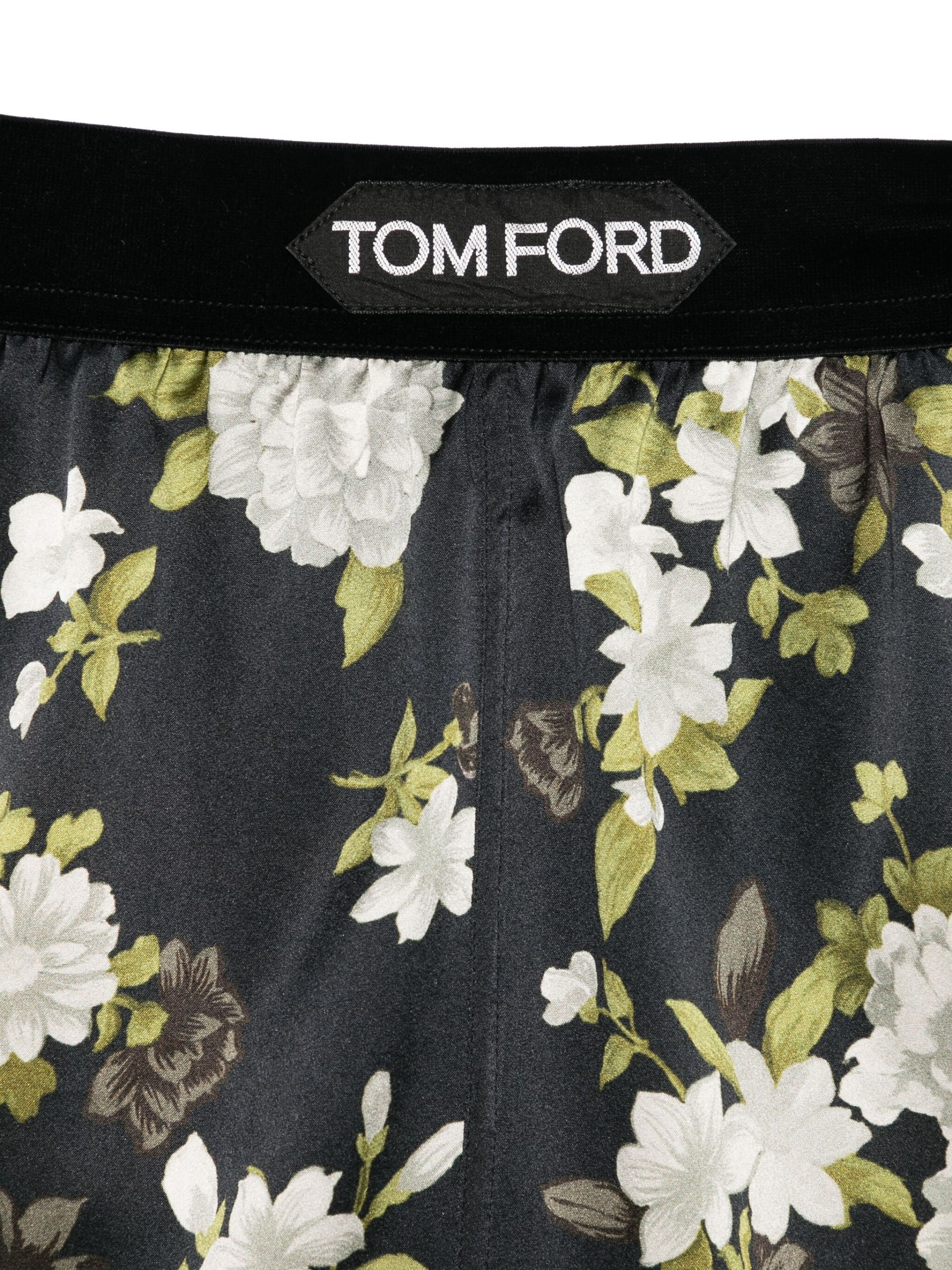 floral-print pyjama shorts - 3