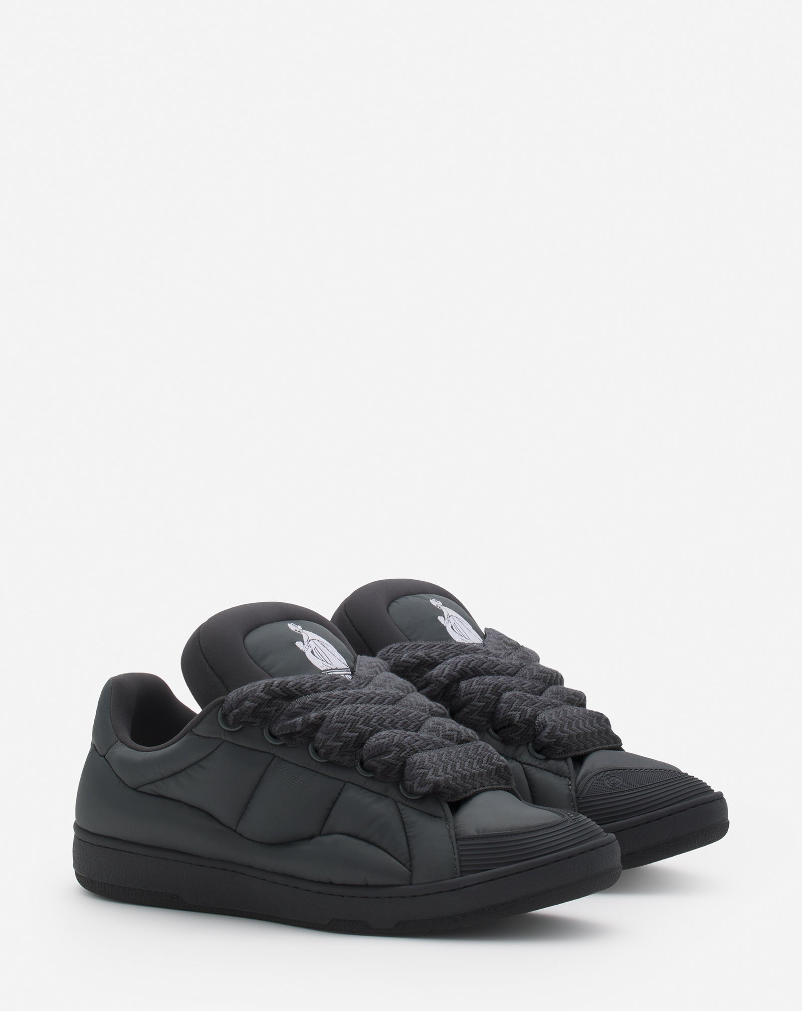 XL NYLON CURB SNEAKERS - 2