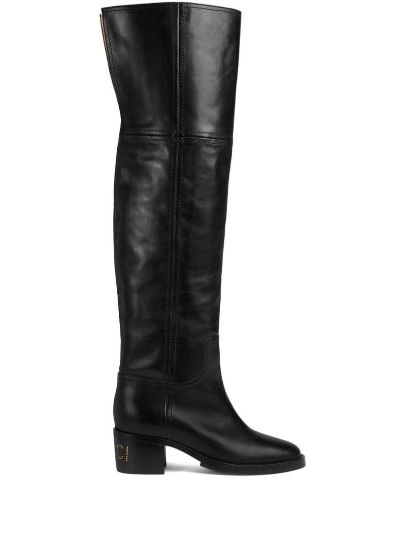 Gucci 758288 Woman Black Boot 1