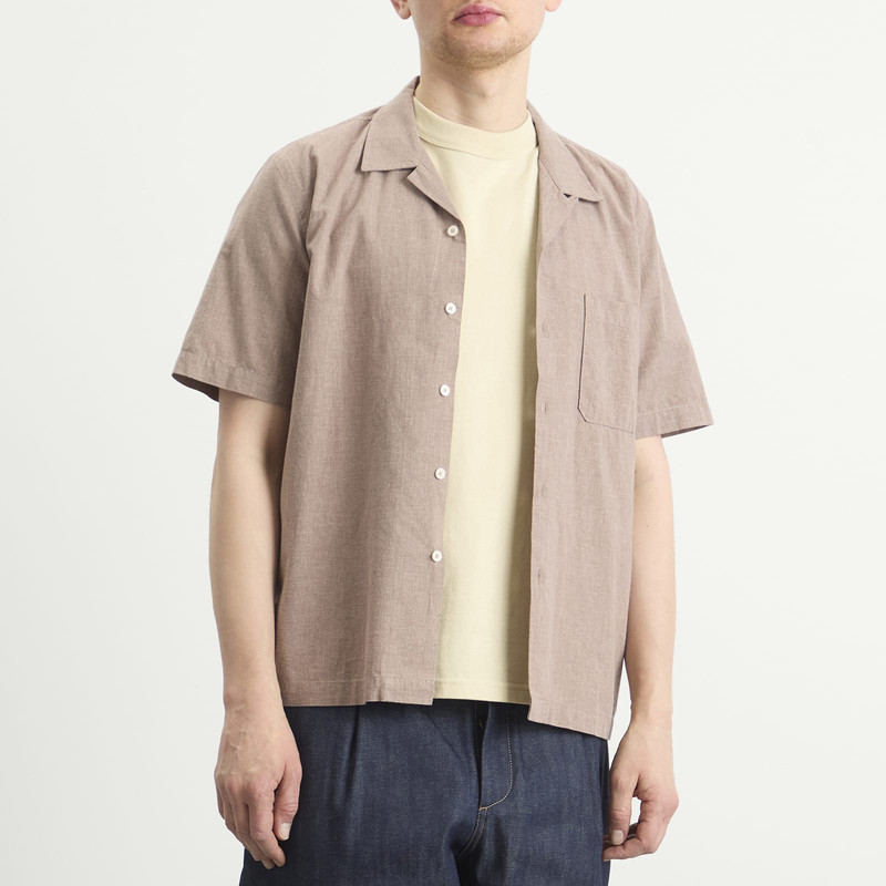 Universal Works Sido Linen Mix Road Shirt 2